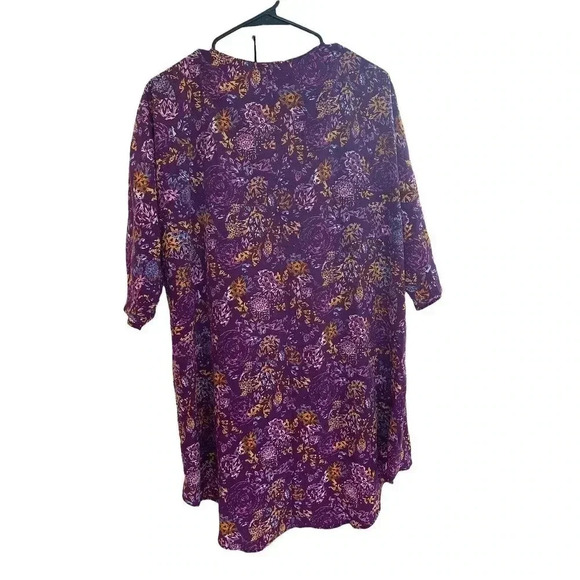 LULA ROE MULTI COLOR SIZE SMALL OPEN SHIRT - Picture 4 of 4